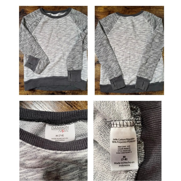 3 items - 1 sweater, 1 sweatshirt, 1 button down shirt - Picture 3 of 5